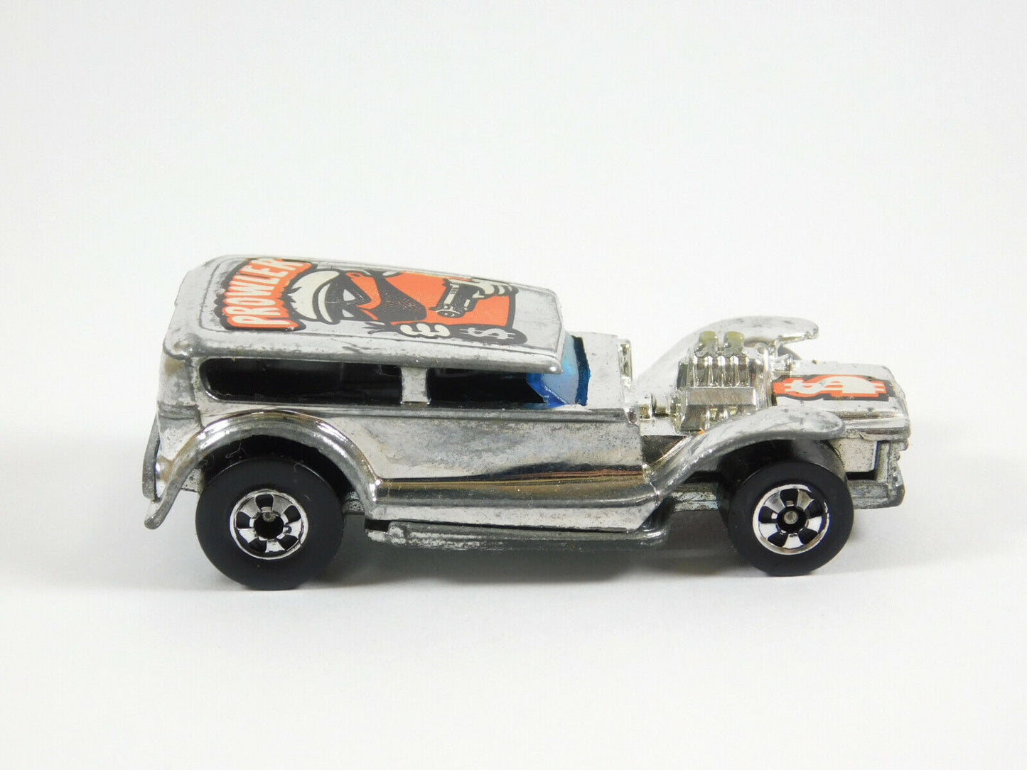 Vintage 1969 Hot Wheels Prowler Silver/Chrome