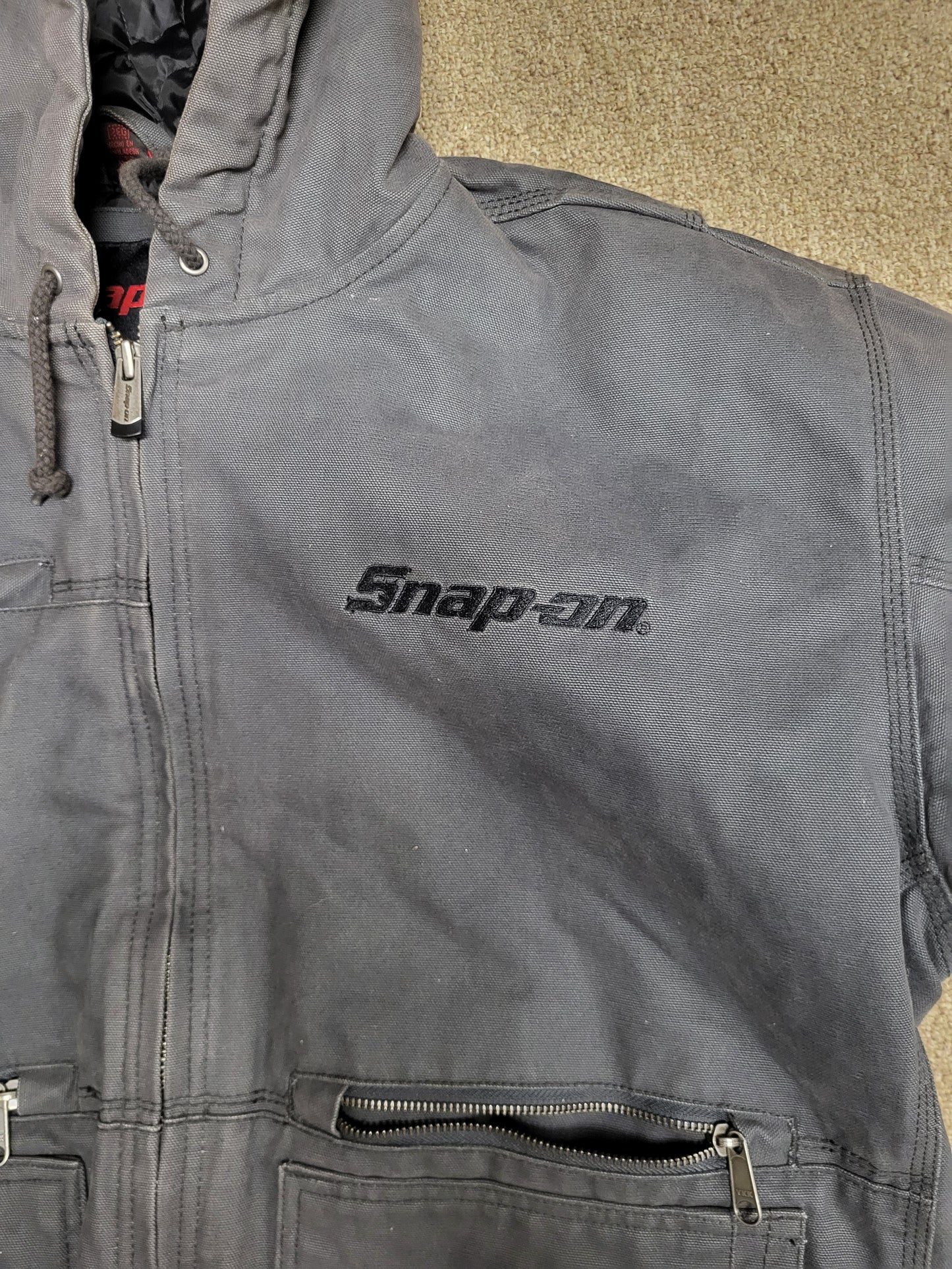 Snap-On Work Jacket Coat Size 2XL