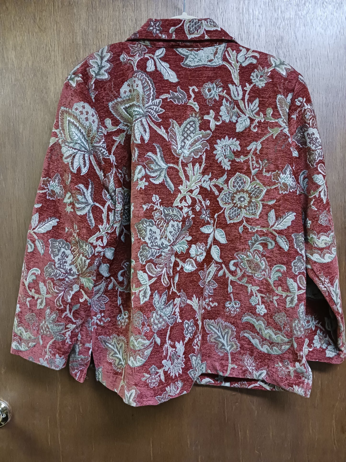 Vintage Erin London Damask Tapestry Jacket Size Large
