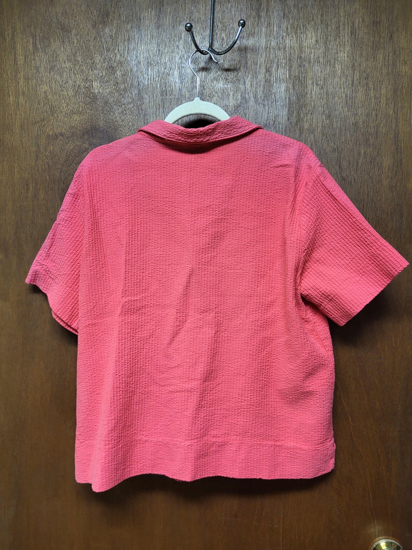 Vintage WEK Womens Button Up Shirt Size Large