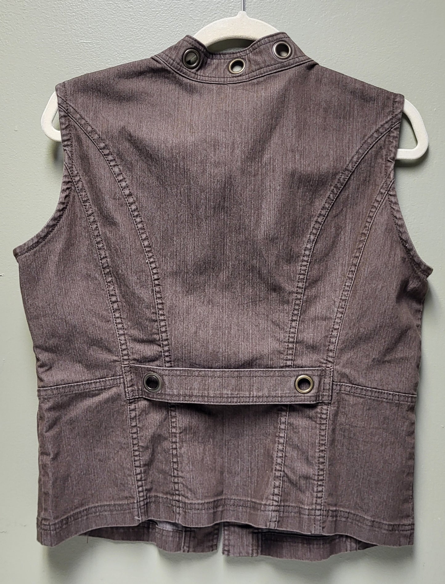 Chistopher & Banks Brown Vest Size Medium