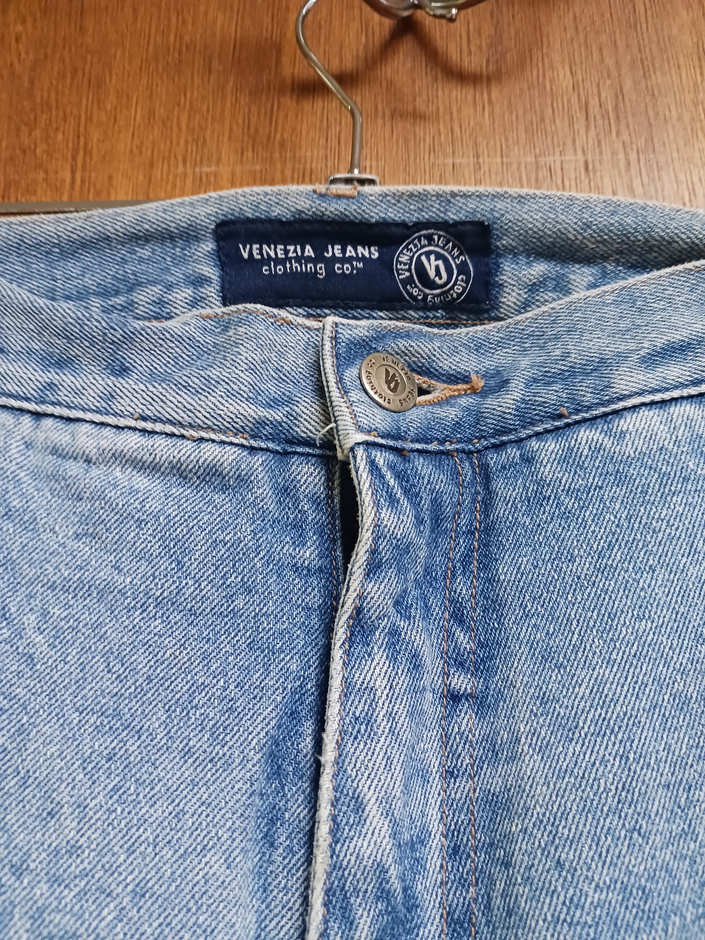Venezia Jeans Embroidered Rose Size 20