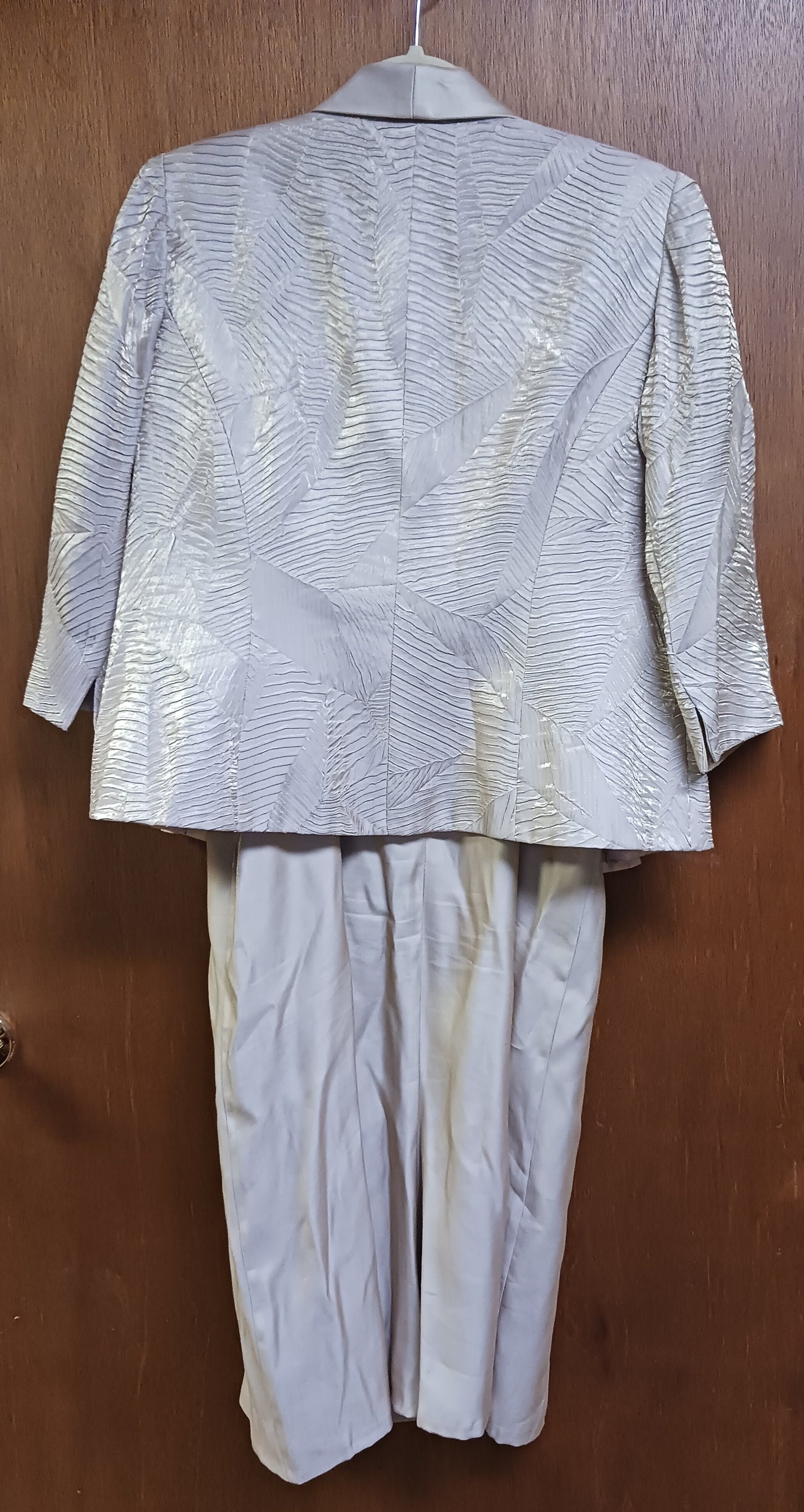 Alex Evenings Gold Dress and Jacket 14 Womens Petite