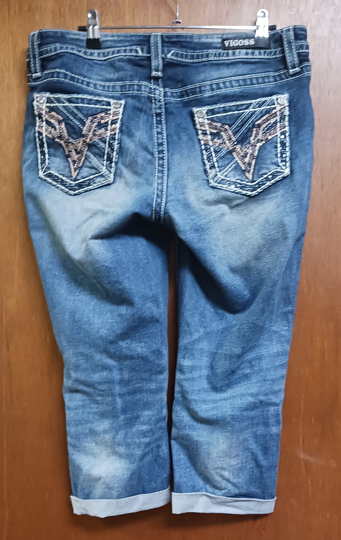 Vigoss Heritage Fit Capri Jeans Size 10