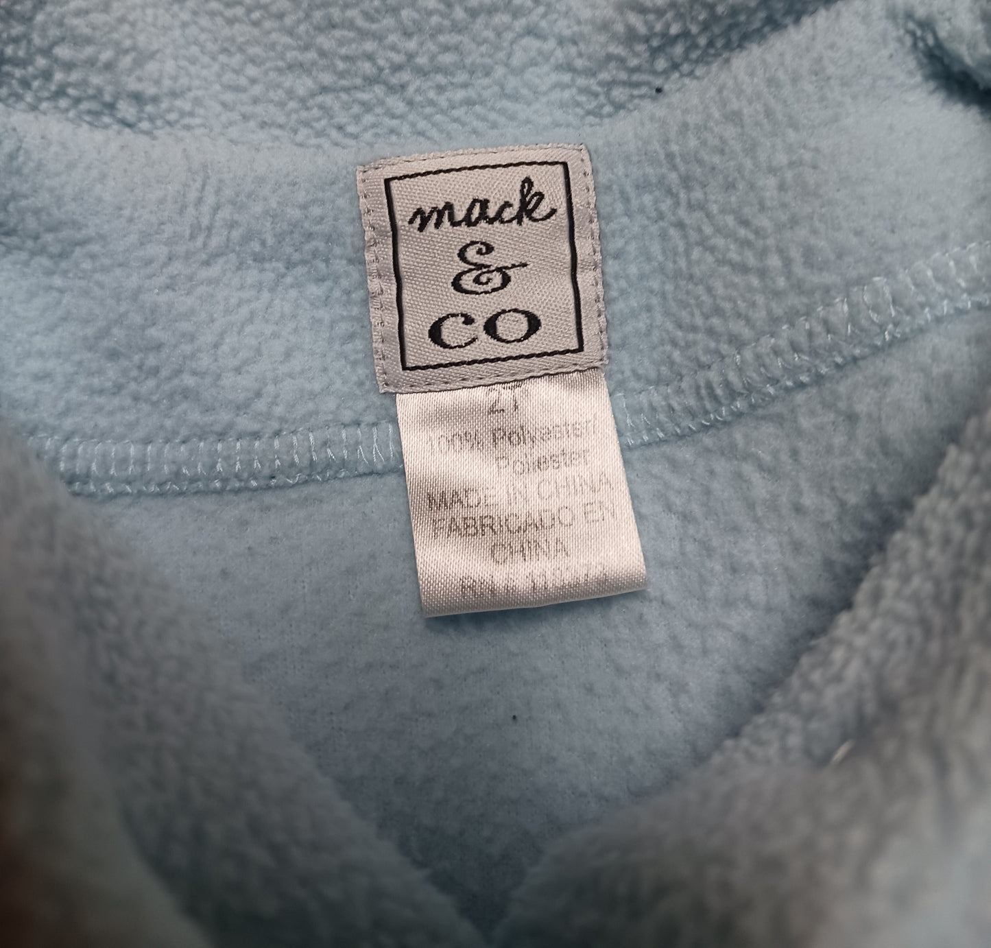 Mack & Co Toddler Girl Fleece Coat Jacket 2T