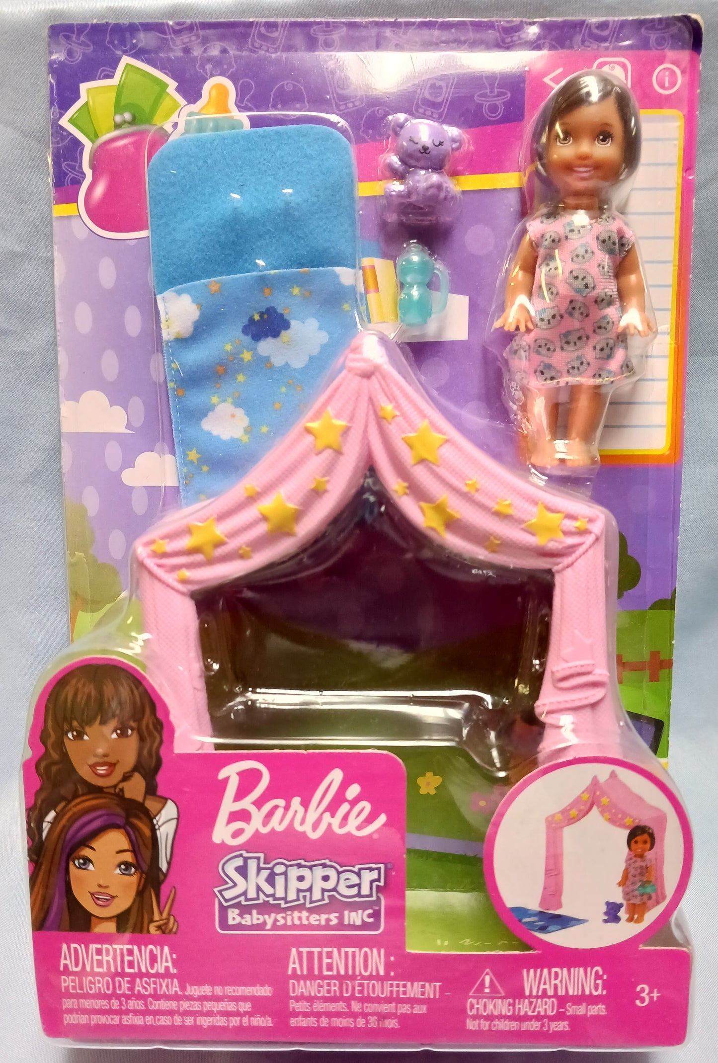 Barbie Skipper Babysitters Inc Tent Play Set