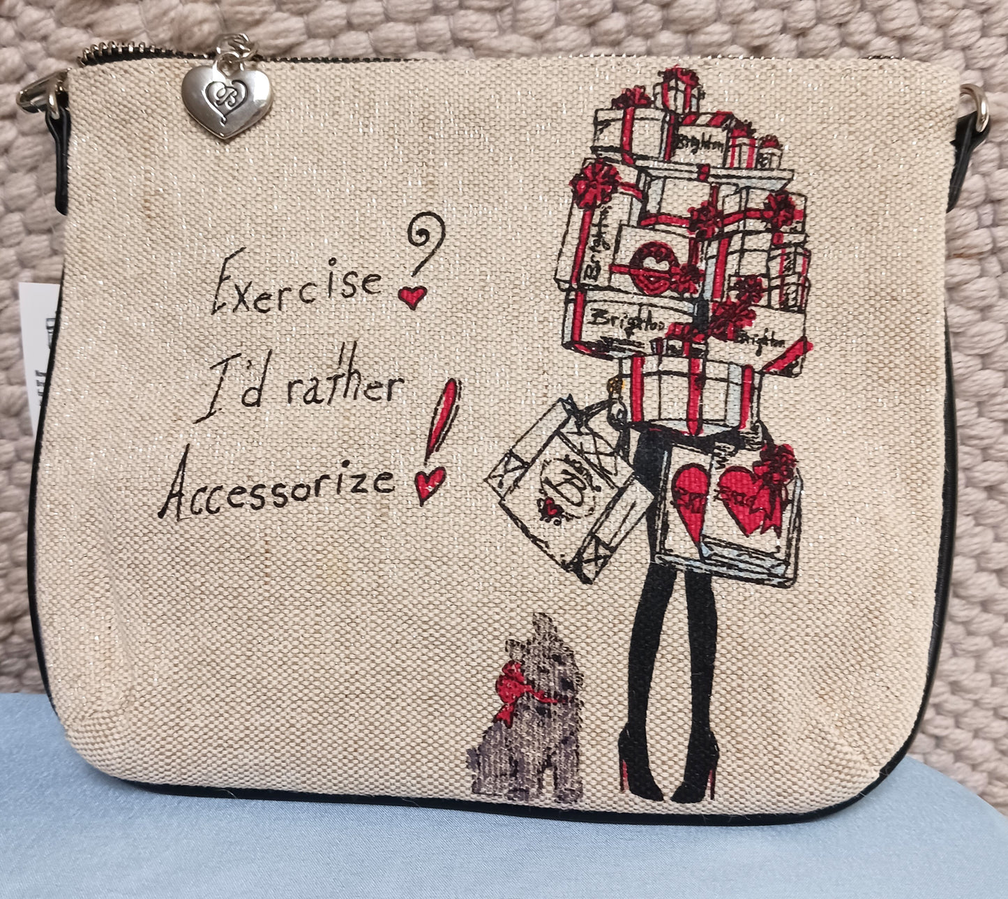 Brighton Scottie Dog Cross Body Bag New