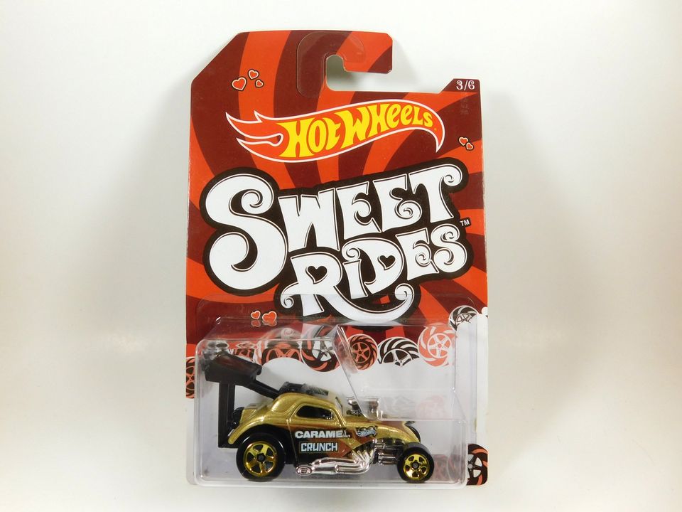 Hot Wheels Fiat 500 C Sweet Rides Caramel Crunch Single Stone Collectables