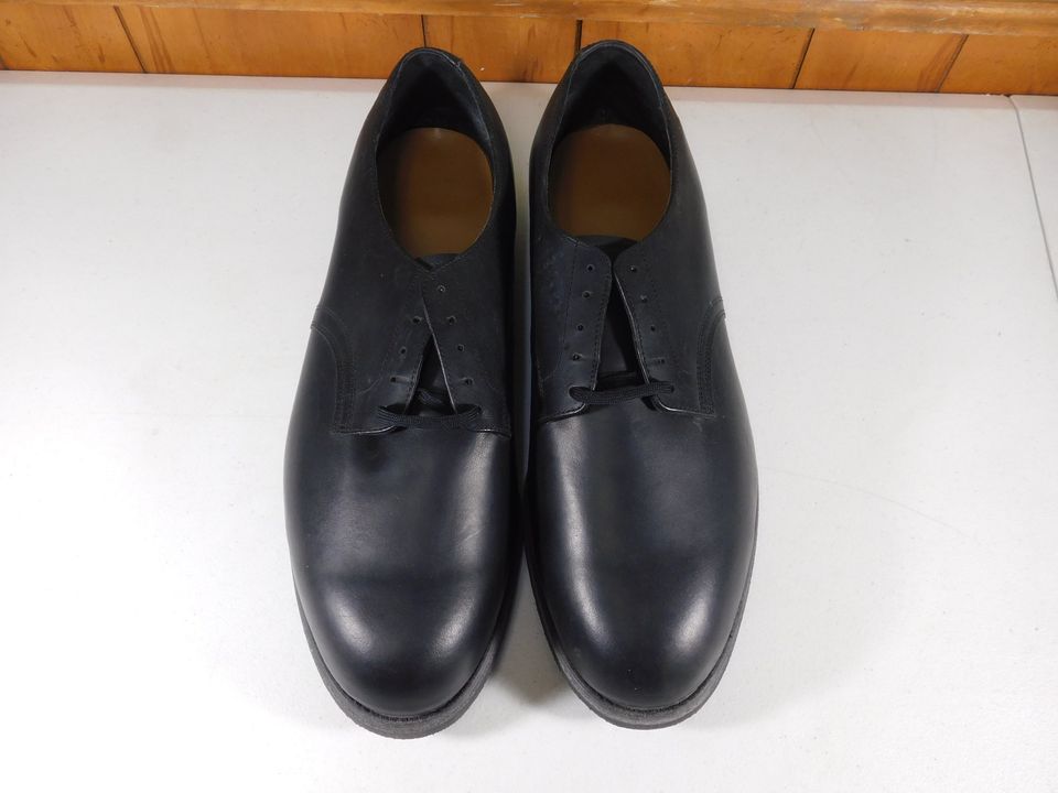Work American Black Oxford Shoes Size 16