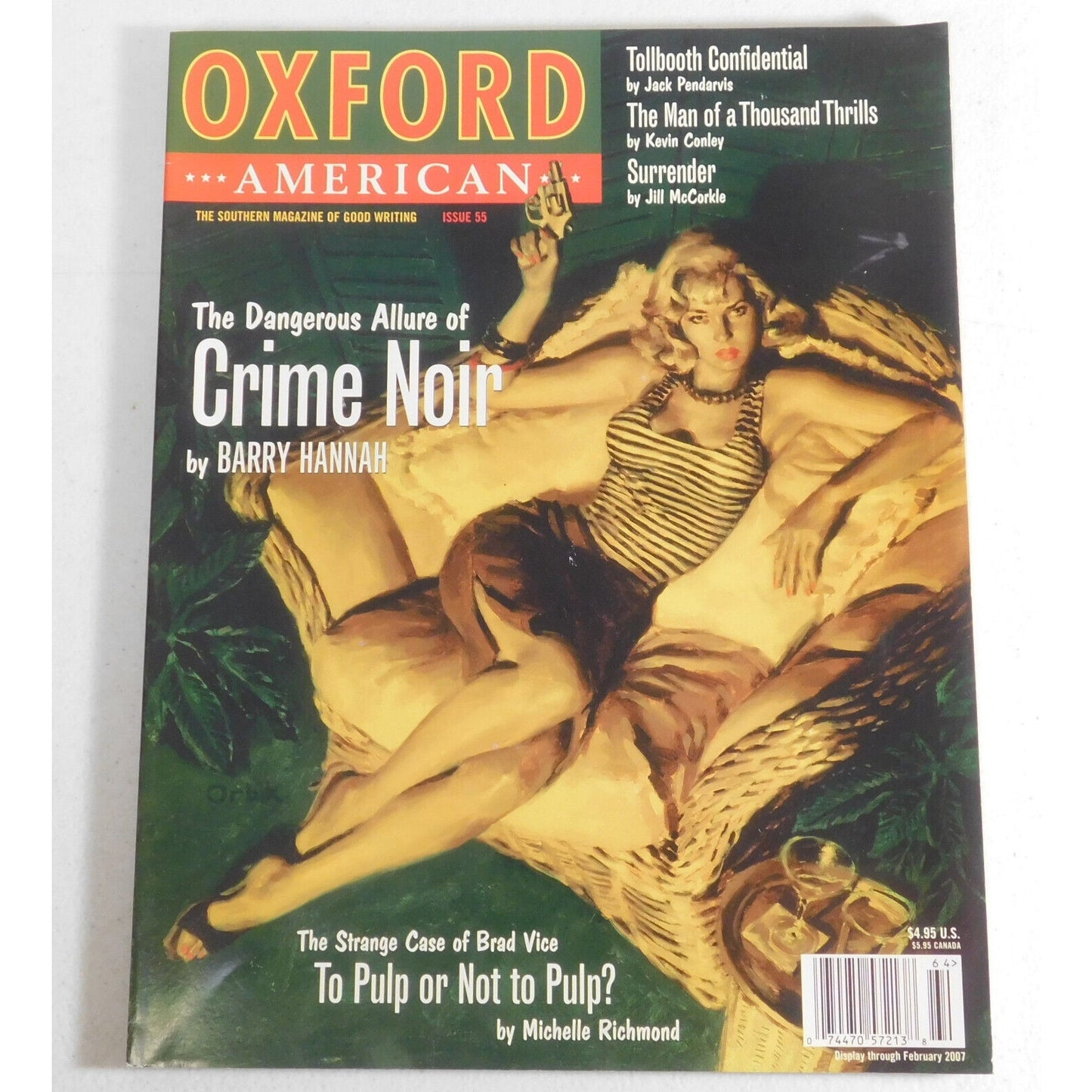 Oxford American The Southern Magazine of Good Writing Issue 55