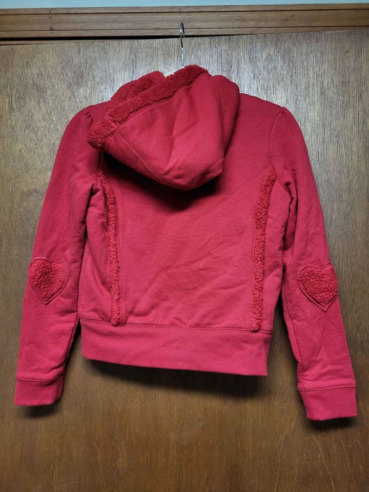 Red Old Navy Girls Sherpa Lined Jacket New