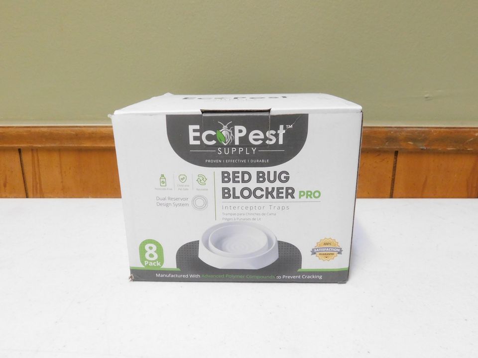 EcoPest Supply Bed Bug Blocker Pro Interceptor Traps 8 Pack