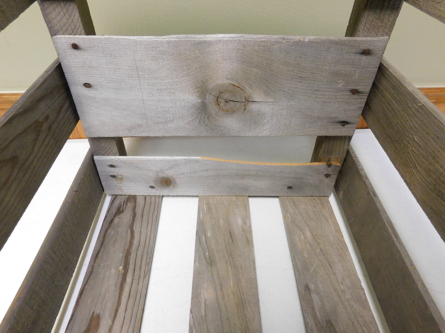 Vintage Niki Melons Wooden Crate Parts or Repair