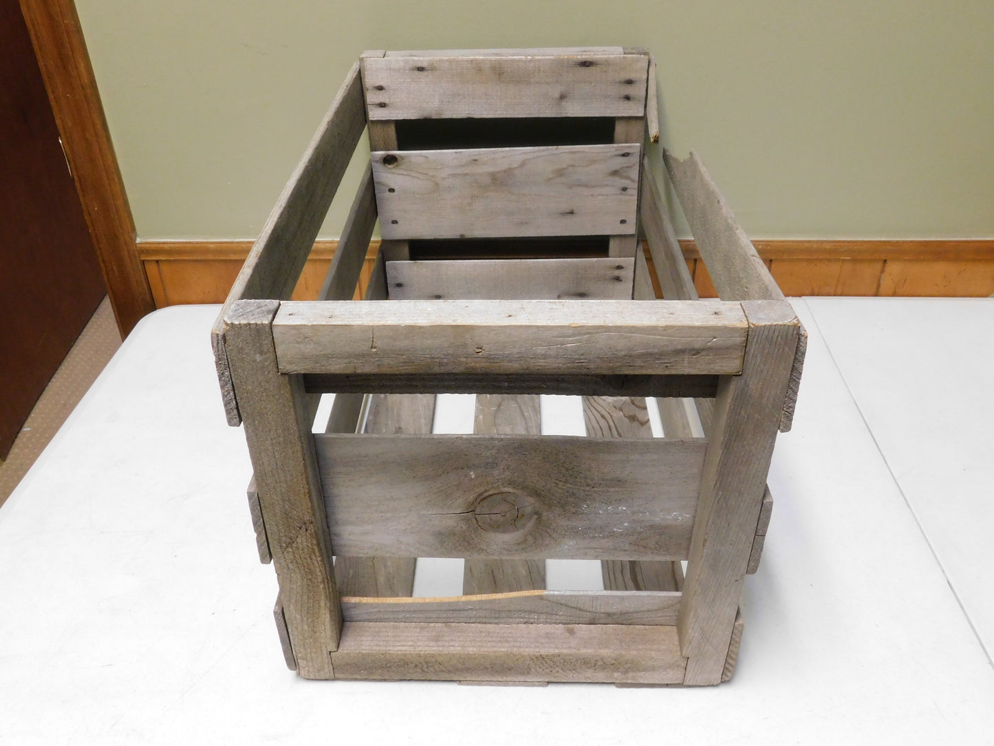 Vintage Niki Melons Wooden Crate Parts or Repair