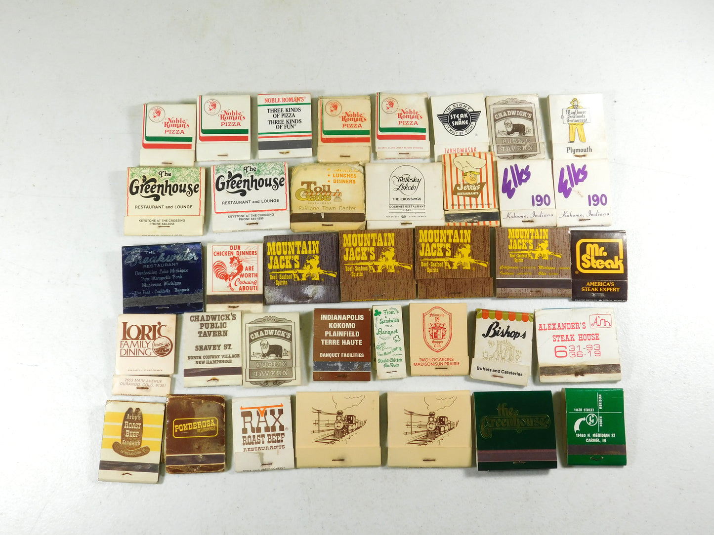 Lot of Misc. Vintage Restaurant Matchbooks
