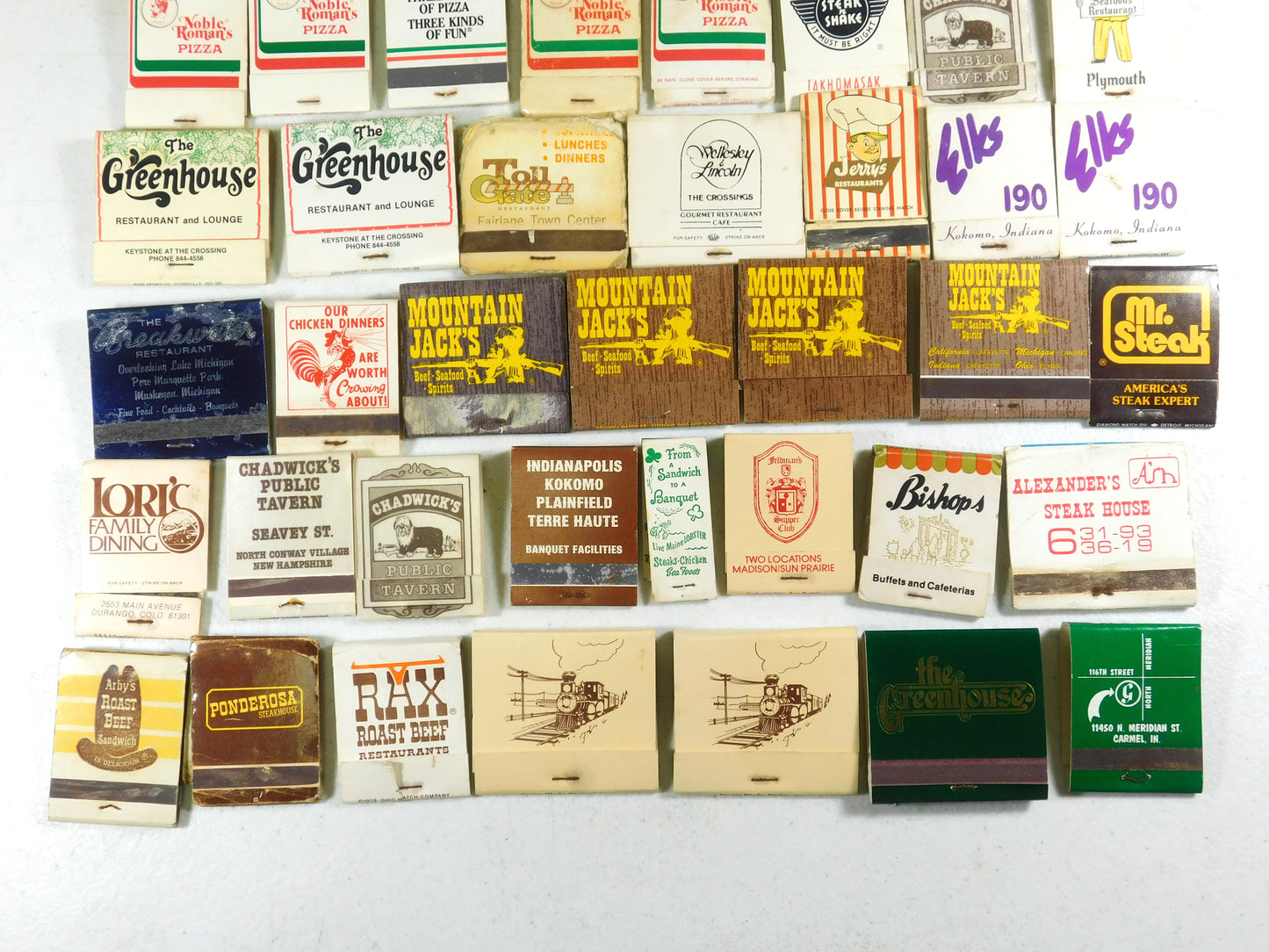 Lot of Misc. Vintage Restaurant Matchbooks