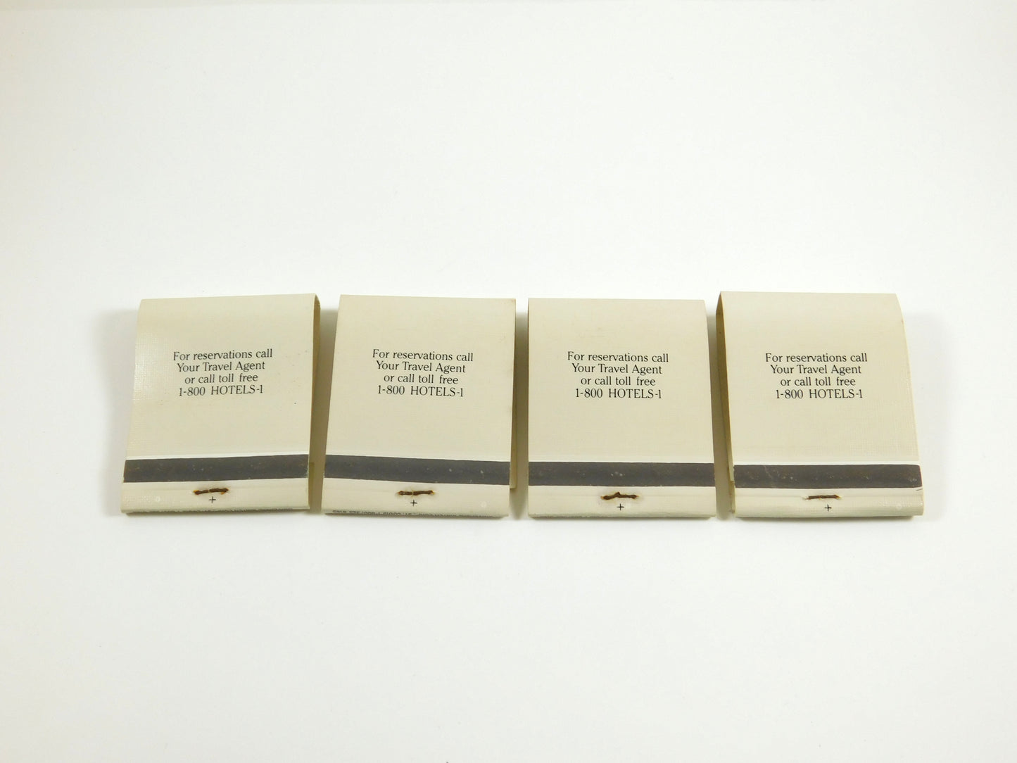 4 Vintage Stouffer Hotels Matchbooks Advertising