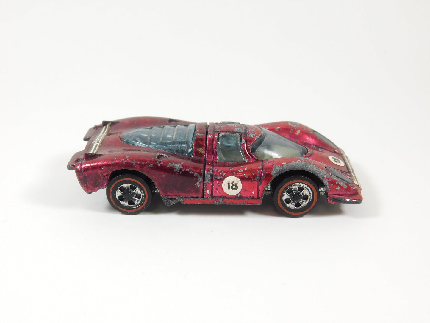 Vintage Hot Wheels Redline Porsche 917 #18 Car