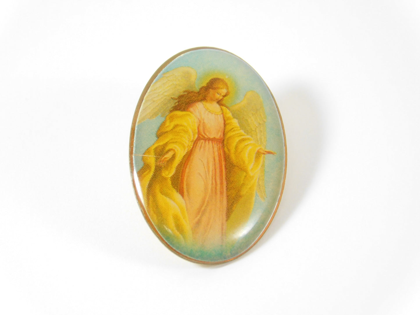 Vintage Guardian Angel Lapel Pin