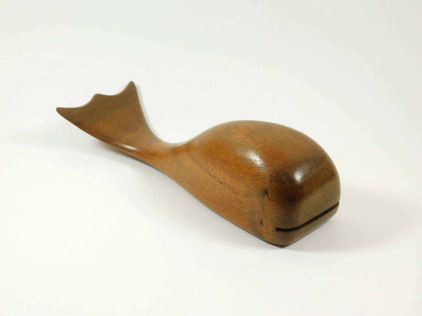 Vintage Hand Carved Wooden Whale Jack Dawson