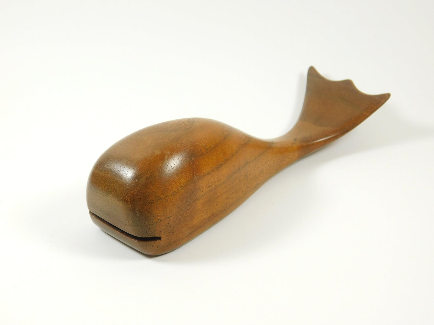 Vintage Hand Carved Wooden Whale Jack Dawson