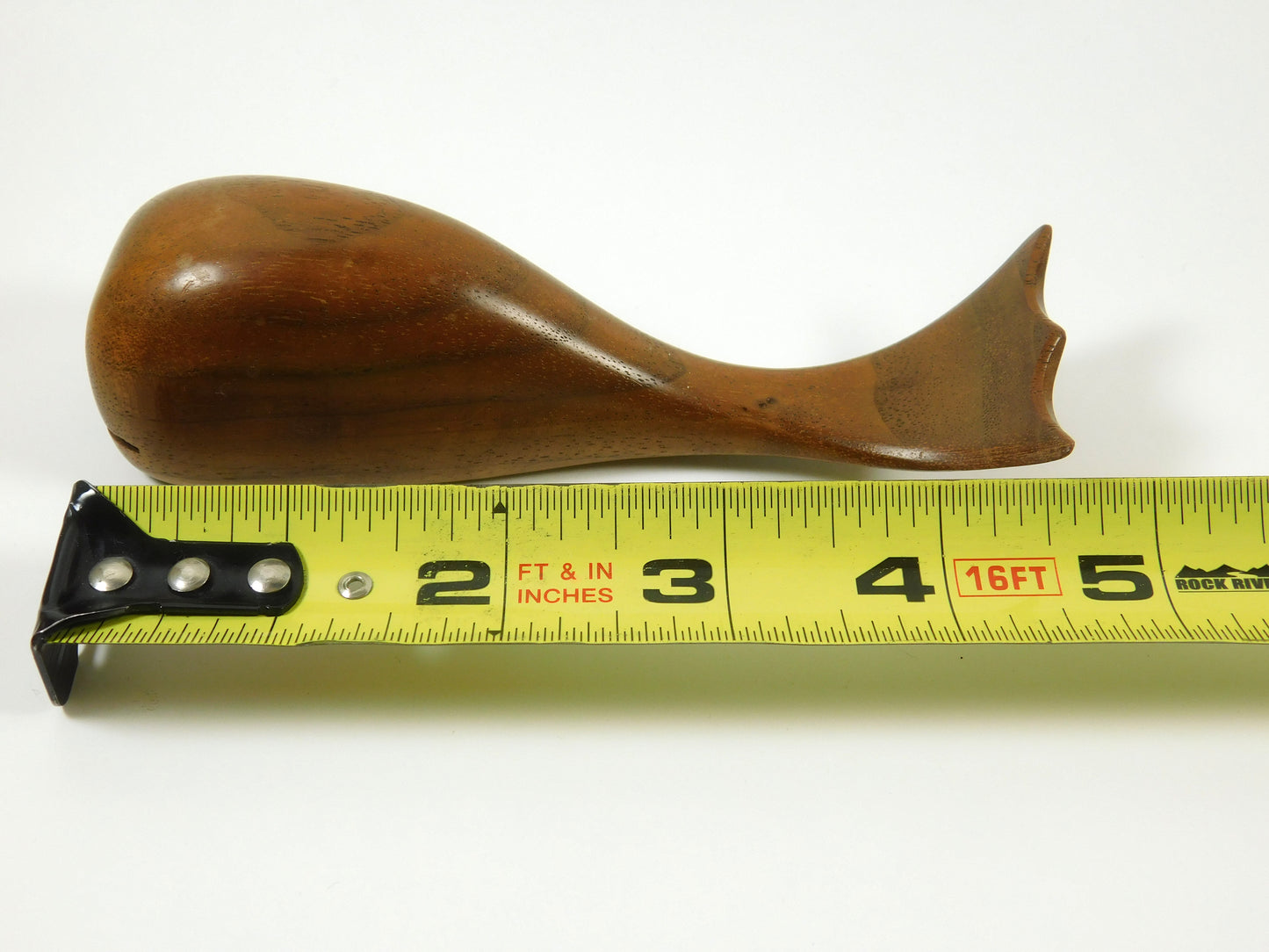 Vintage Hand Carved Wooden Whale Jack Dawson