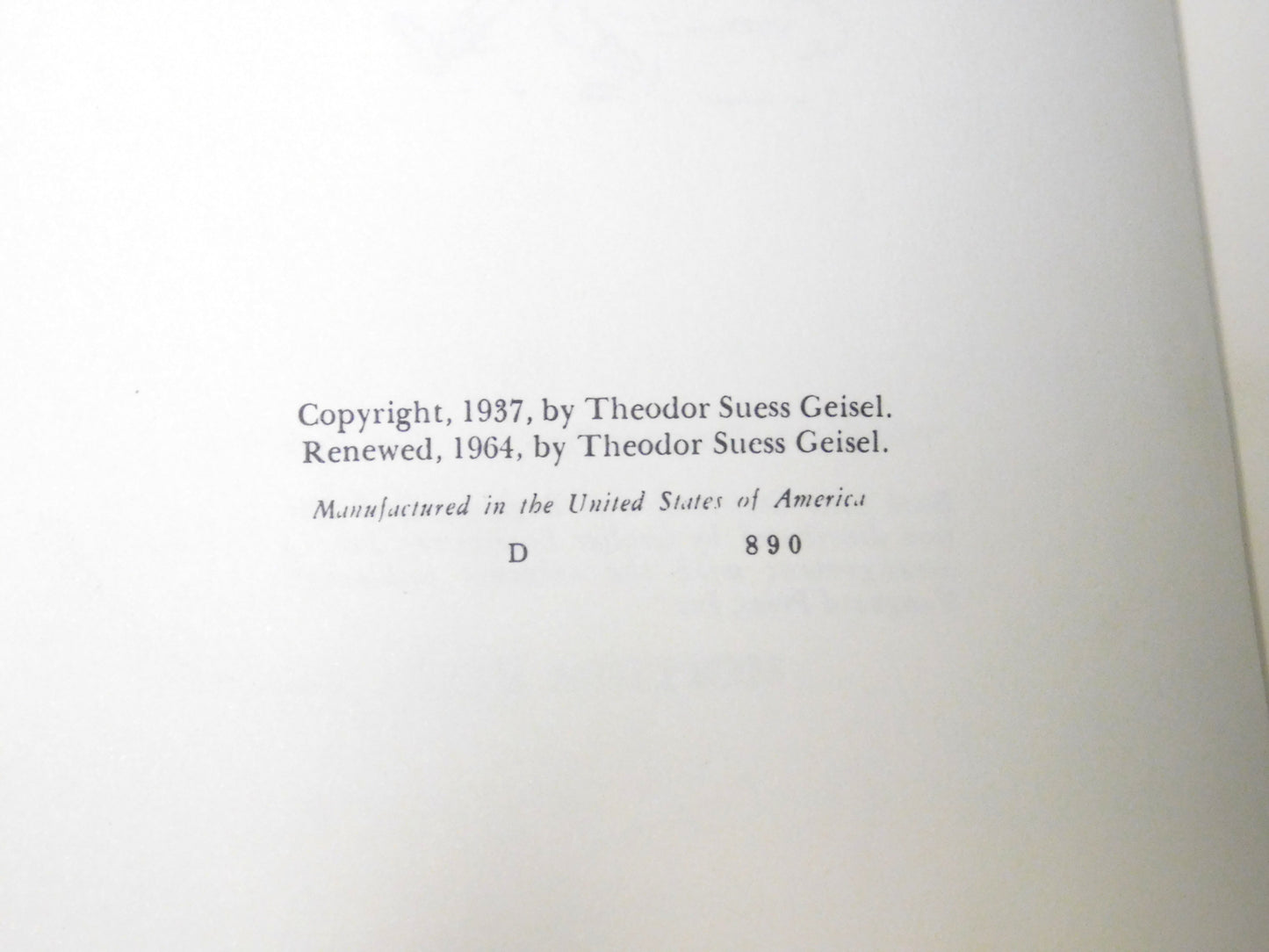 Vintage 1964 And To Think That I Saw It On Mulberry Street by Dr. Seuss