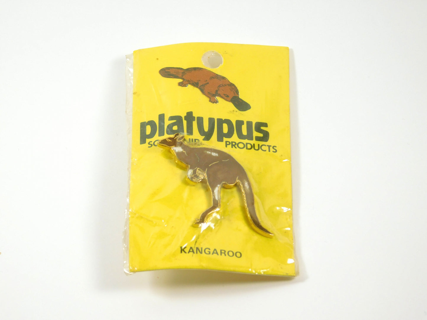 Platypus Souvenir Products Kangaroo Lapel Pin