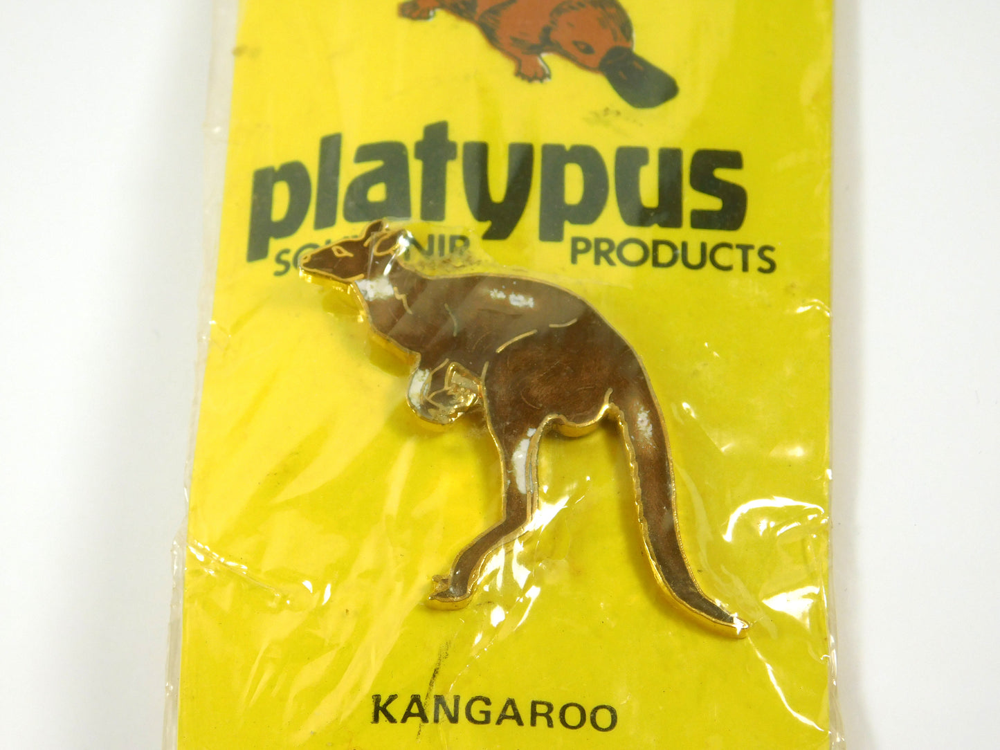 Platypus Souvenir Products Kangaroo Lapel Pin