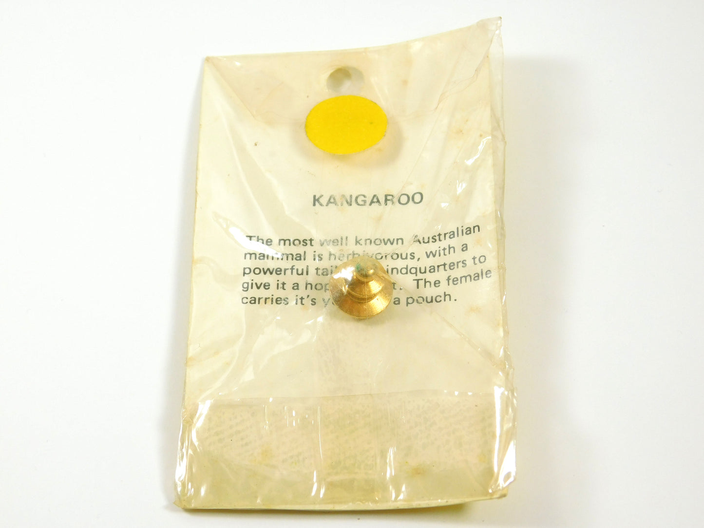 Platypus Souvenir Products Kangaroo Lapel Pin