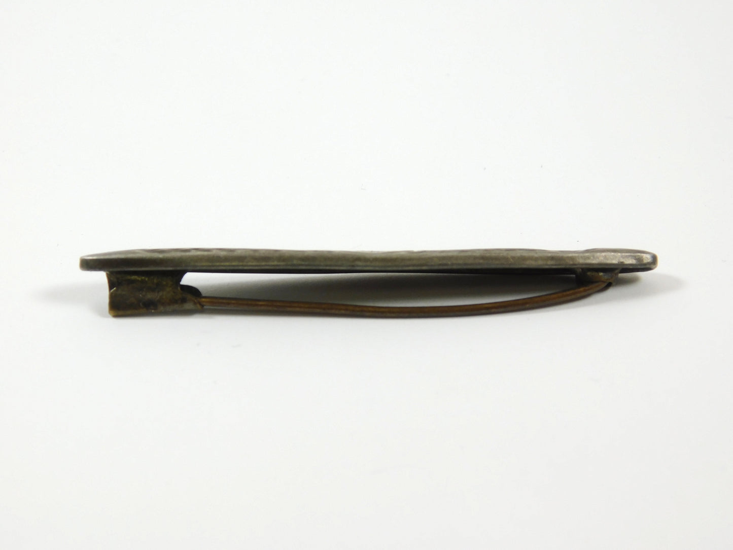 Vintage Sterling Silver Fonts Lingerie Clip Brooch Pin