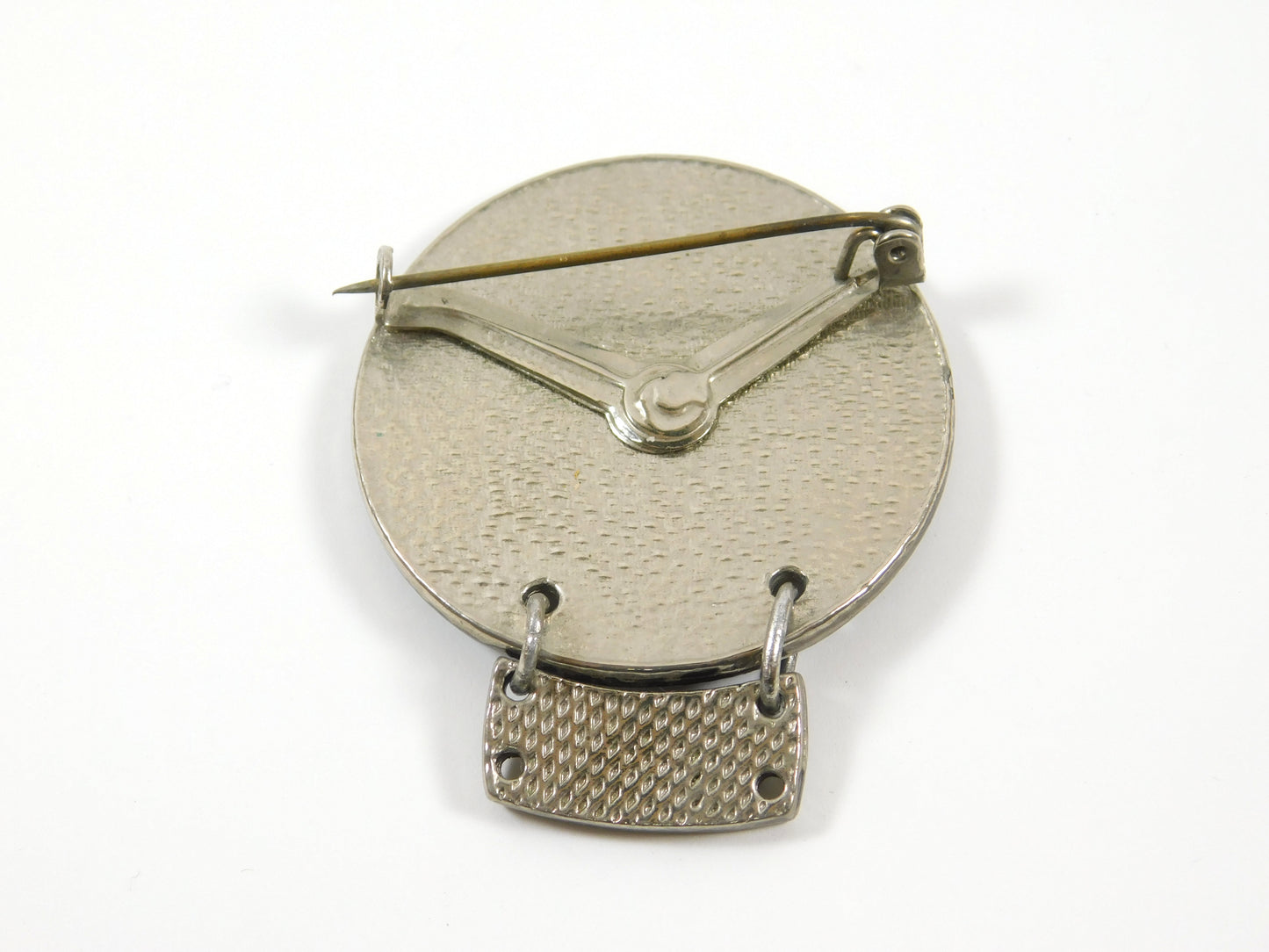 Vintage 1974/1980 Motorradtreffen Chiemsee MRC Bernav Motorcycle Pin Brooch