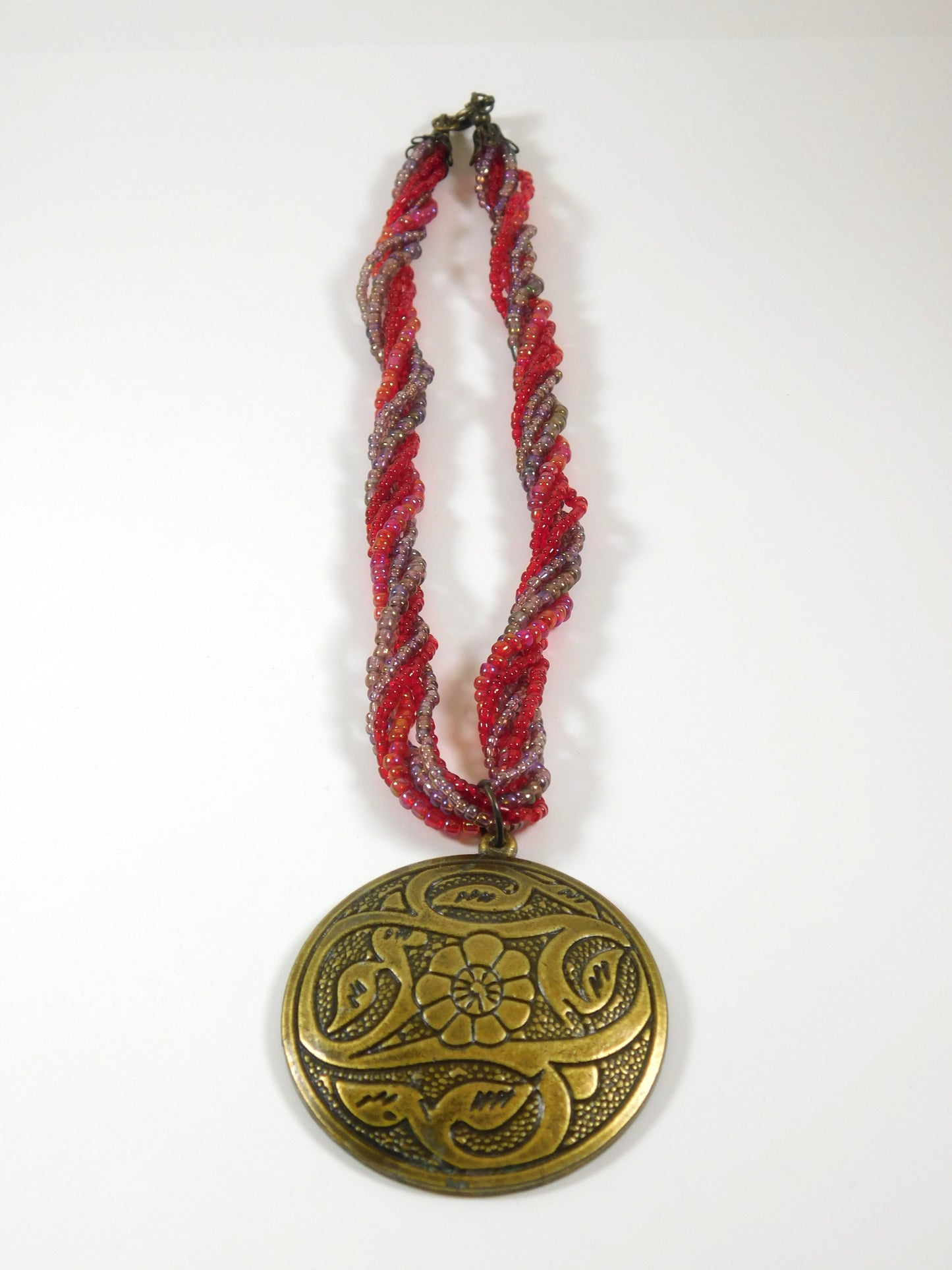 Vintage Round Exotic Choker Necklace