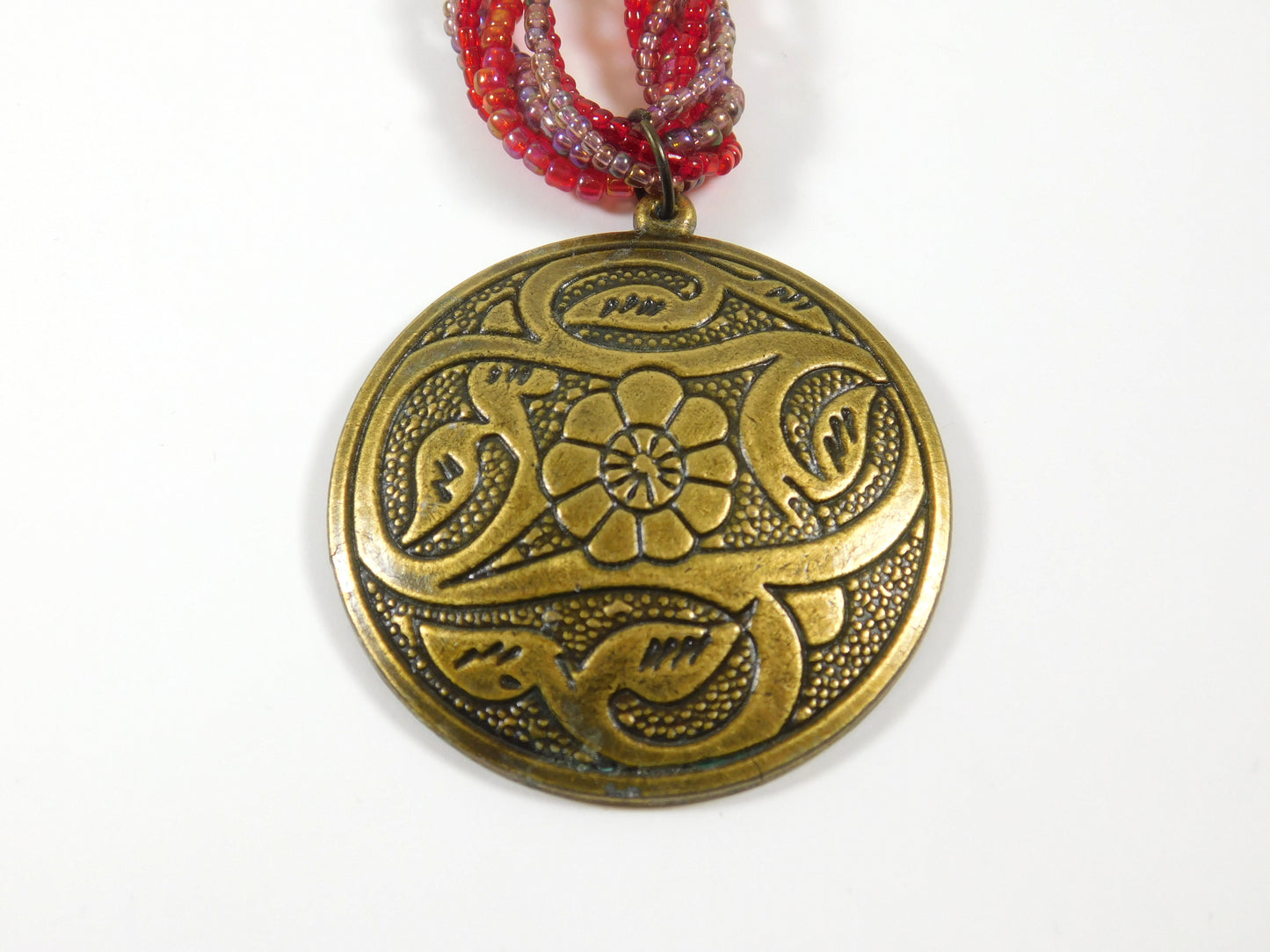 Vintage Round Exotic Choker Necklace