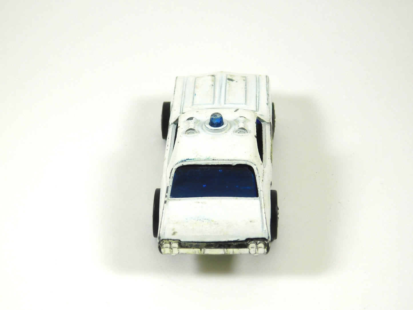 Vintage 1969 Hot Wheels Redline White State Police Car