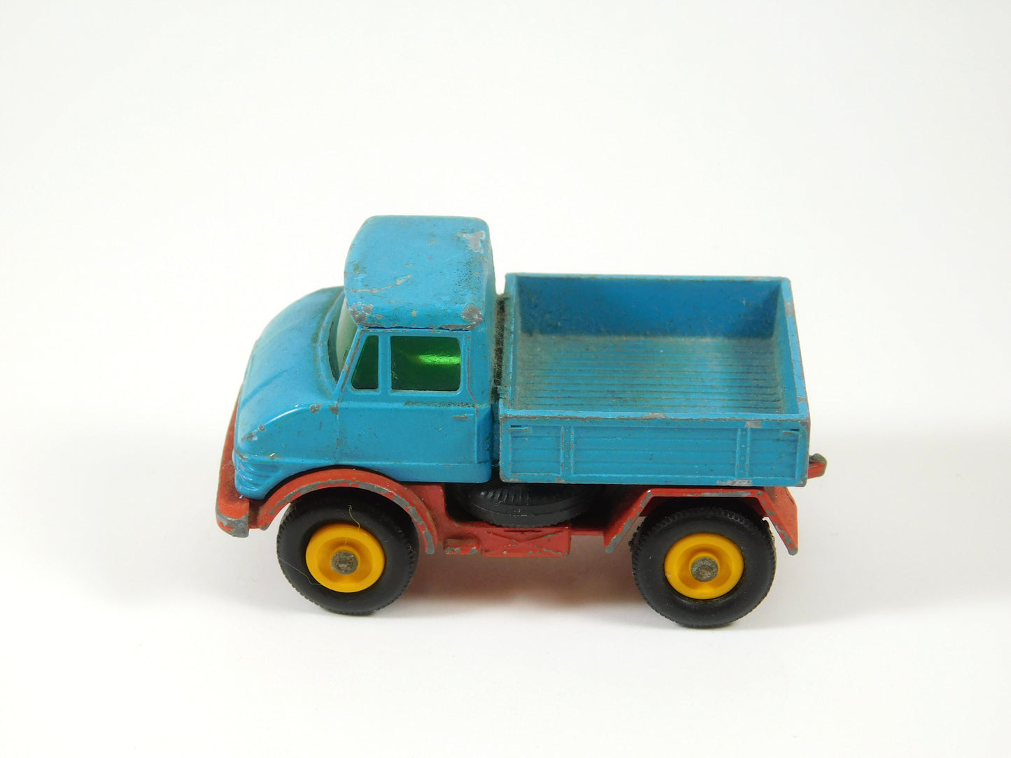 Vintage Blue Lesney Matchbox Unimog Truck