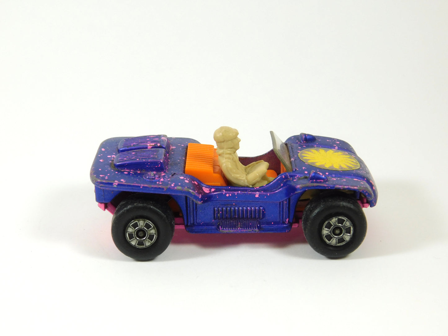 Vintage 1973 Lesney Matchbox Rolamatics Purple Beach Hopper