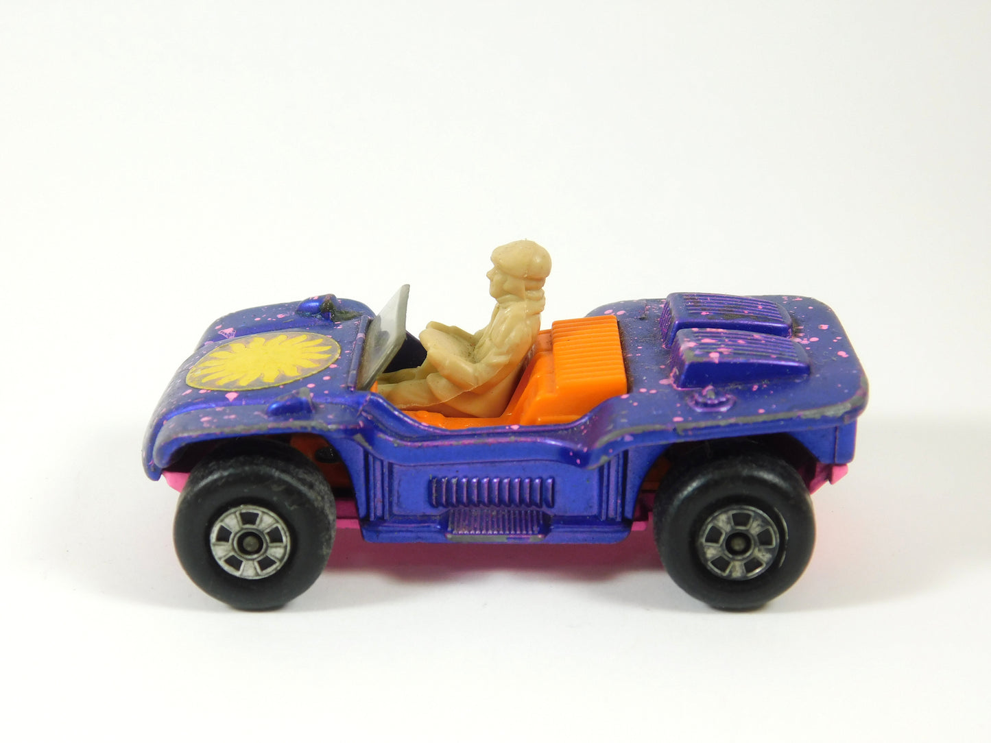 Vintage 1973 Lesney Matchbox Rolamatics Purple Beach Hopper