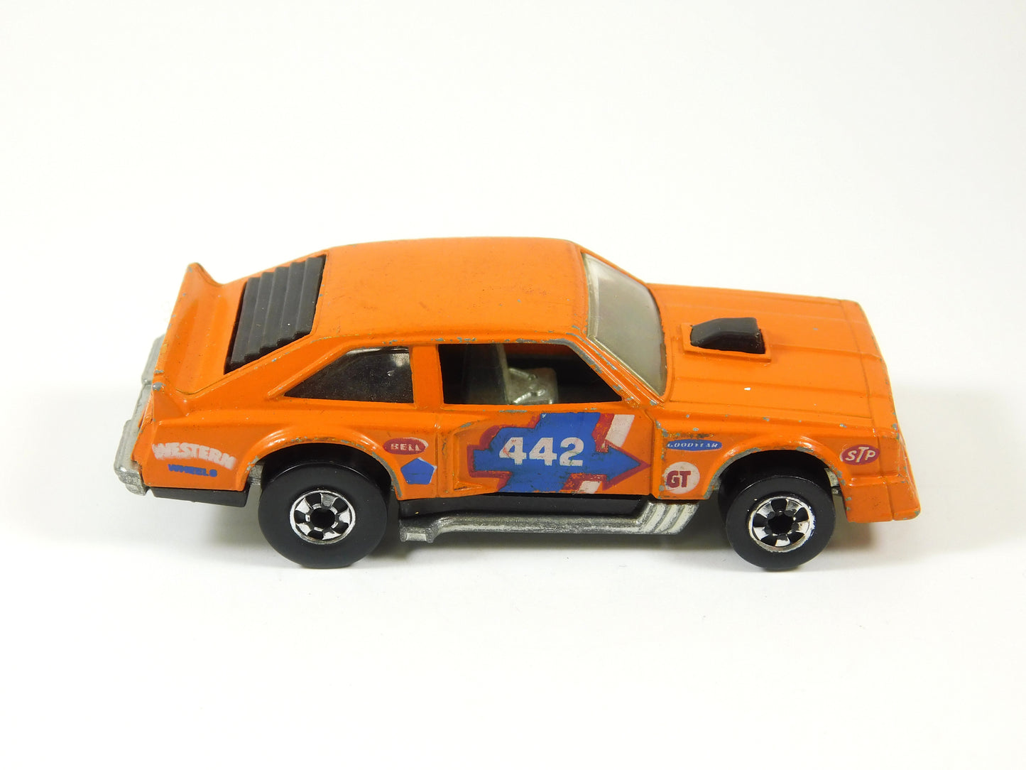 Vintage 1978 Hot Wheels Orange Flatout 442