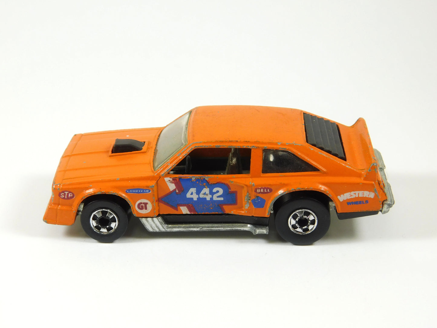 Vintage 1978 Hot Wheels Orange Flatout 442