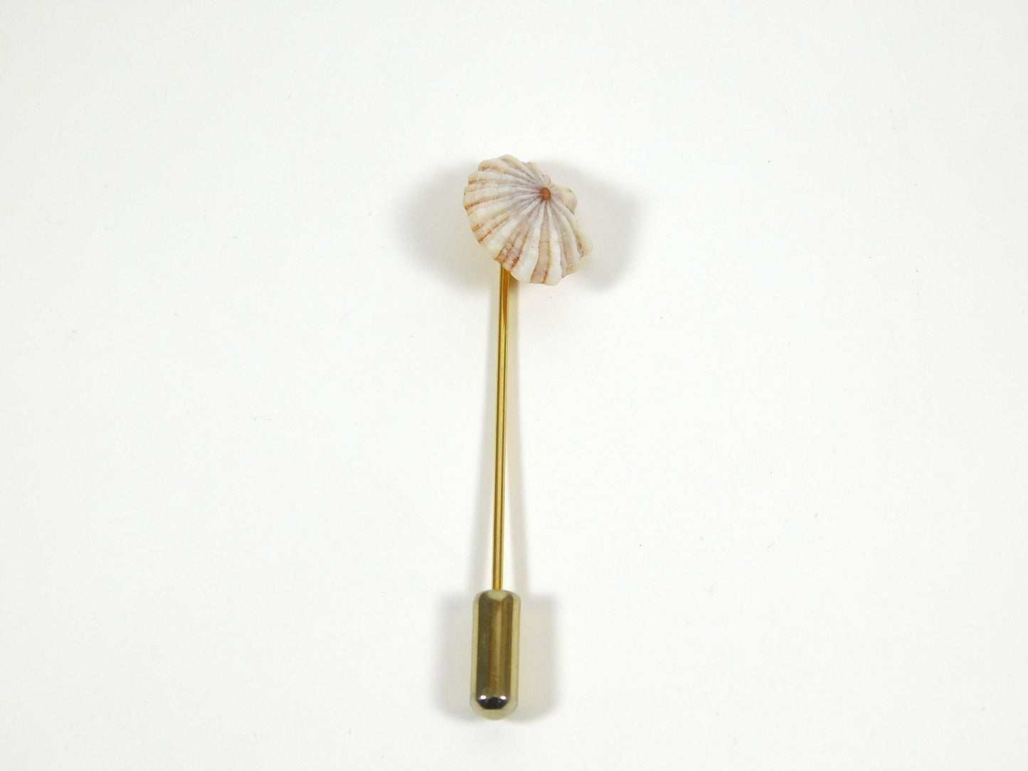 Vintage Sea Shell Hat Stick Pin