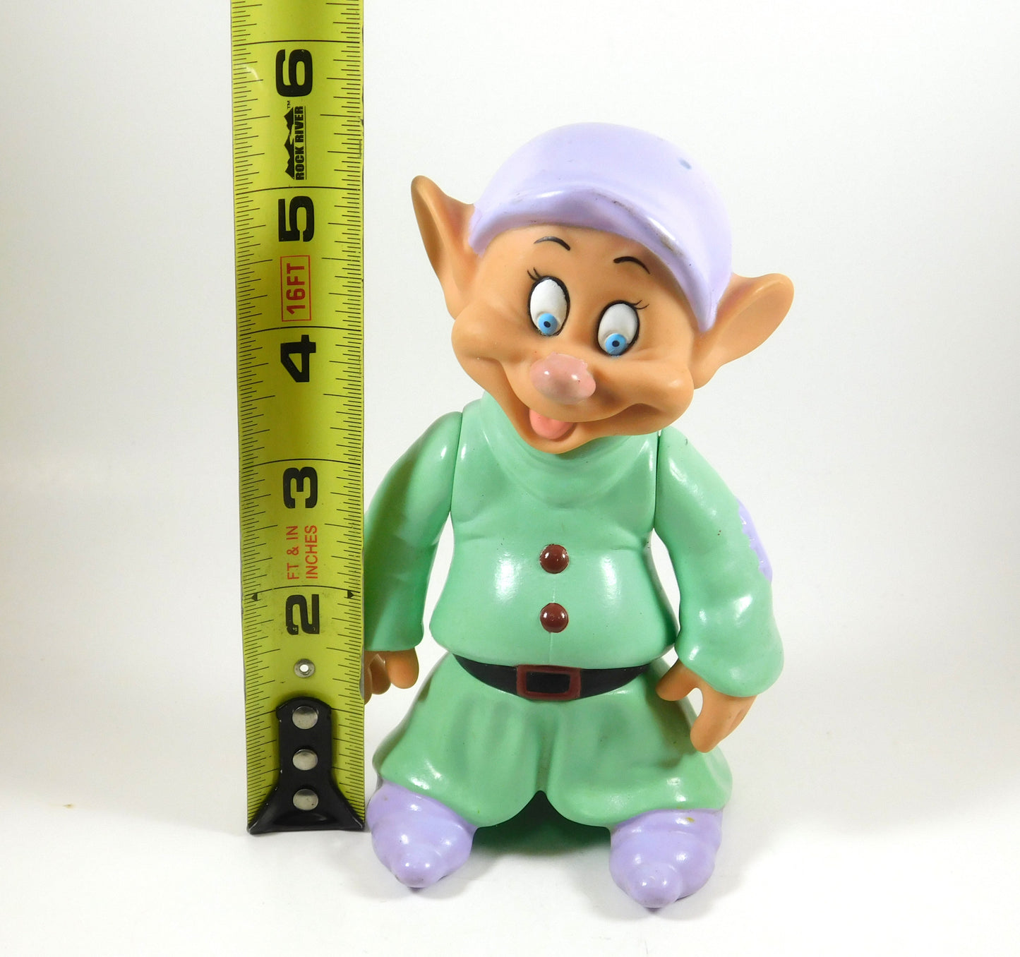 Vintage Disney Dopey Snow White and the Seven Dwarfs Vinyl Figure