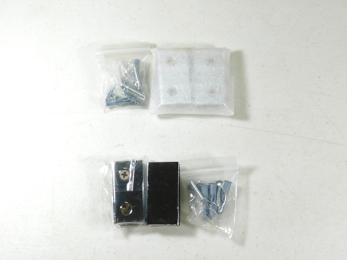 Set of 2 Sayayo Glass Corner Shower Shelves