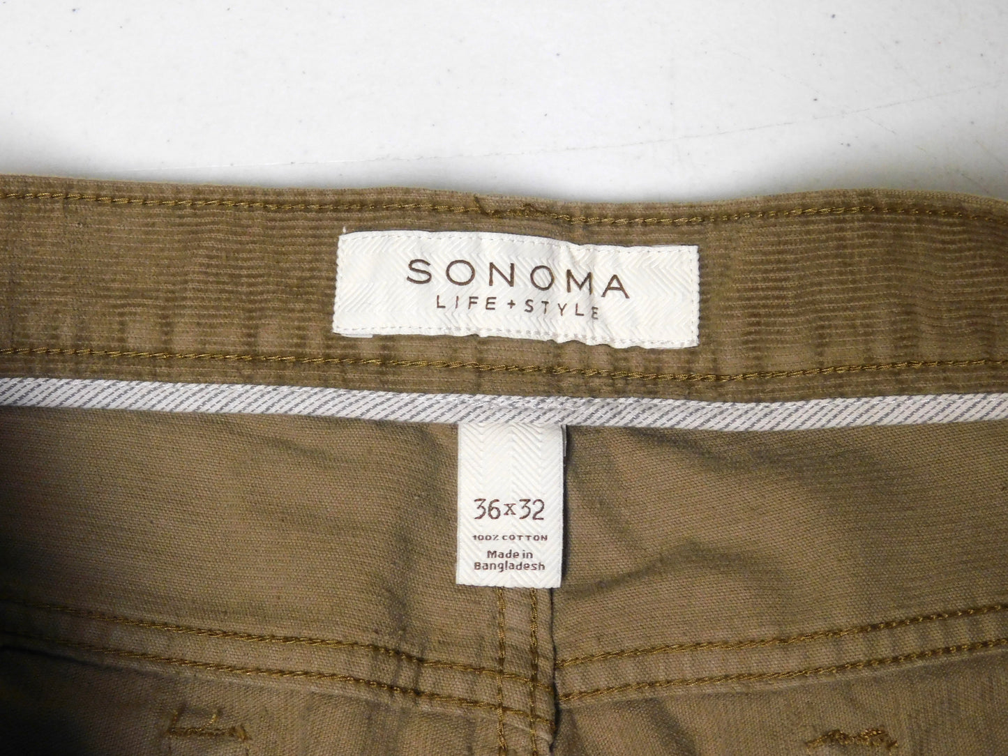 Sonoma Life + Style Brown Pants Size 36 x 32