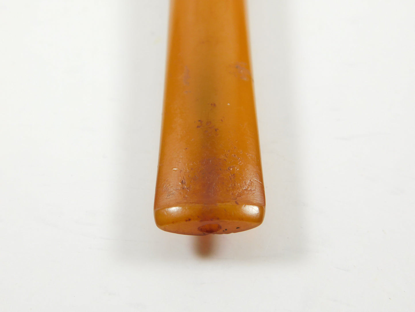 Vintage Hand Carved Wooden Tobacco Smoking Pipe with Faces