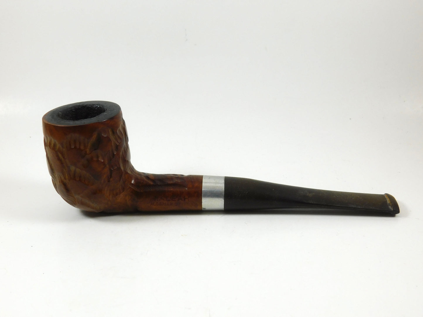 Vintage Wooden Hialeah Tobacco Smoking Pipe