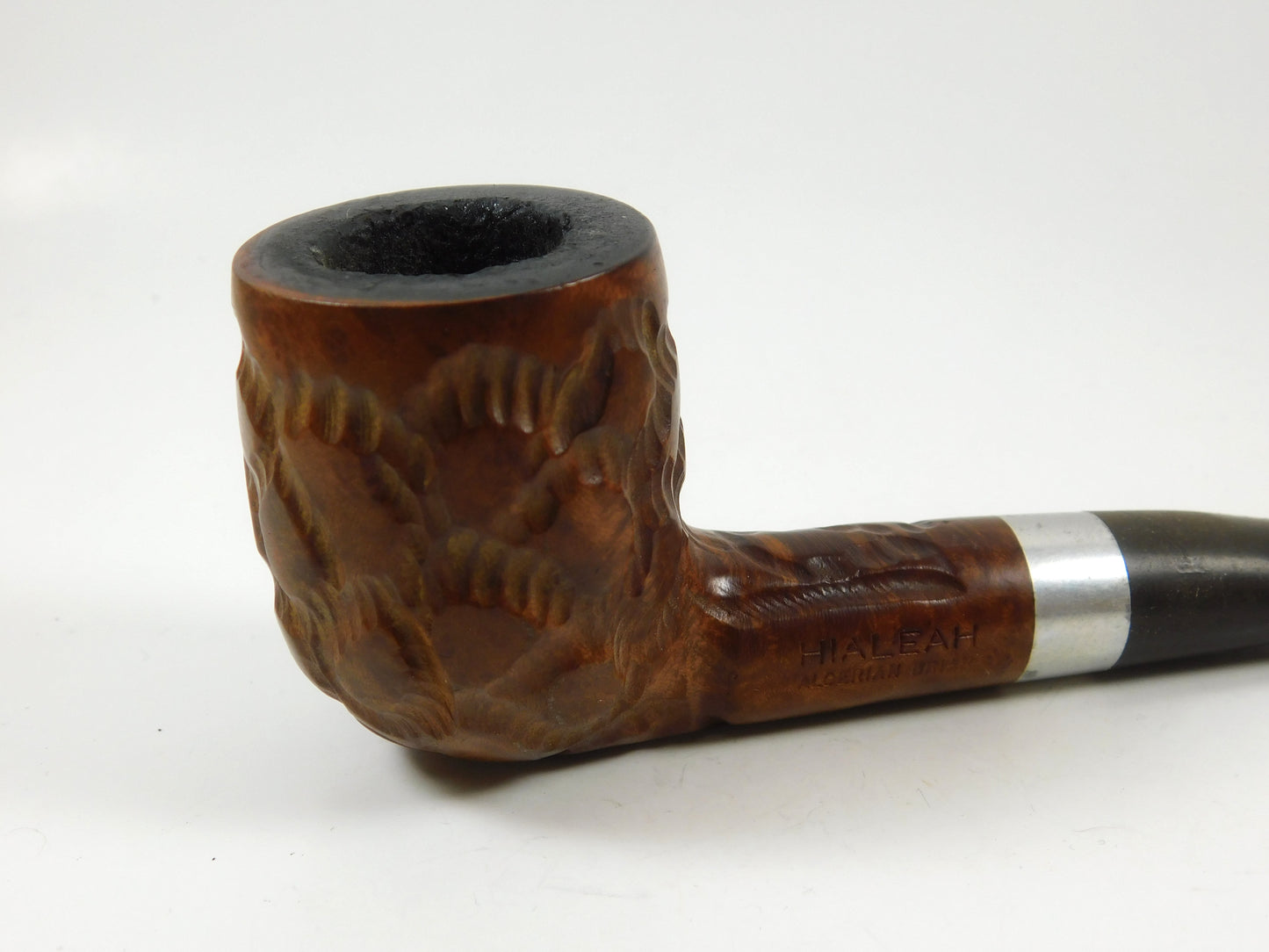 Vintage Wooden Hialeah Tobacco Smoking Pipe