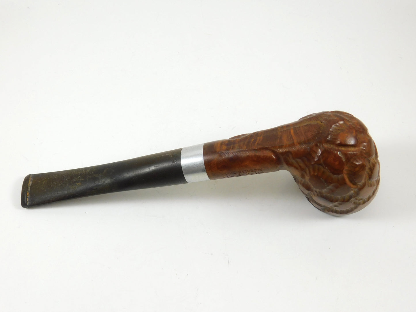 Vintage Wooden Hialeah Tobacco Smoking Pipe