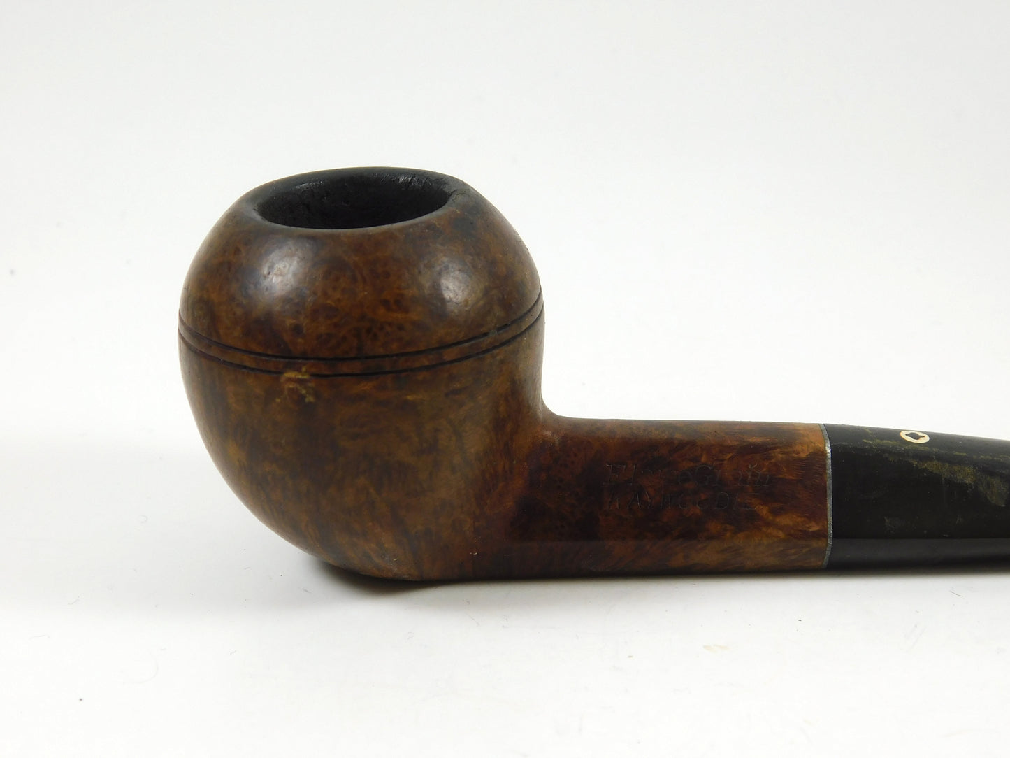 Vintage Kaywoodie Flame Grain Tobacco Smoking Pipe