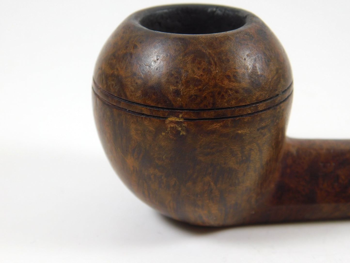 Vintage Kaywoodie Flame Grain Tobacco Smoking Pipe